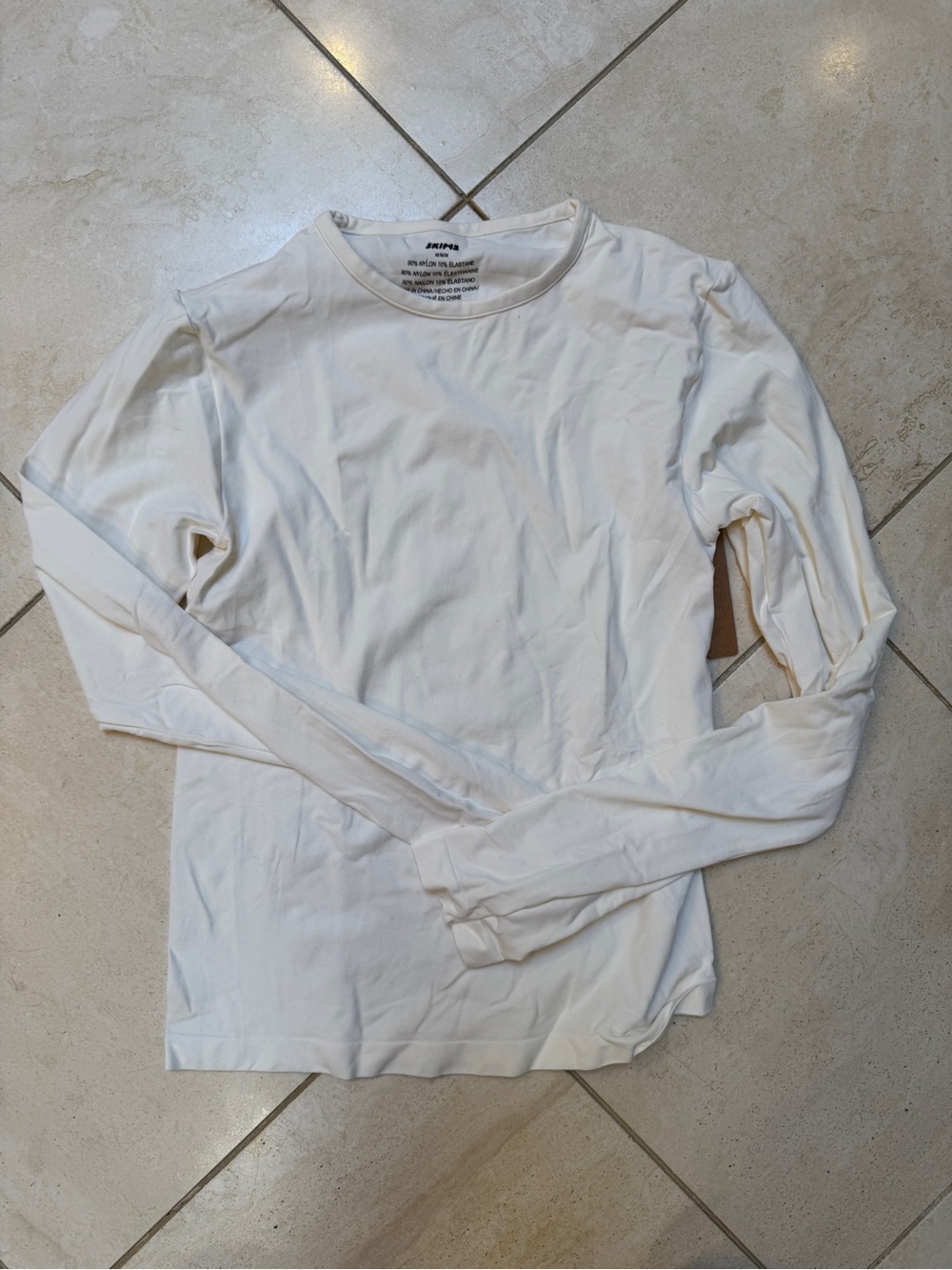 SKIMS SOFT SMOOTHING SEAMLESS LONG SLEEVE T-SHIRT